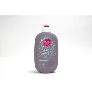 eos Caramel Cashmere 24H Moisture Body Lotion, Cozy Holiday Scent, 16 fl oz